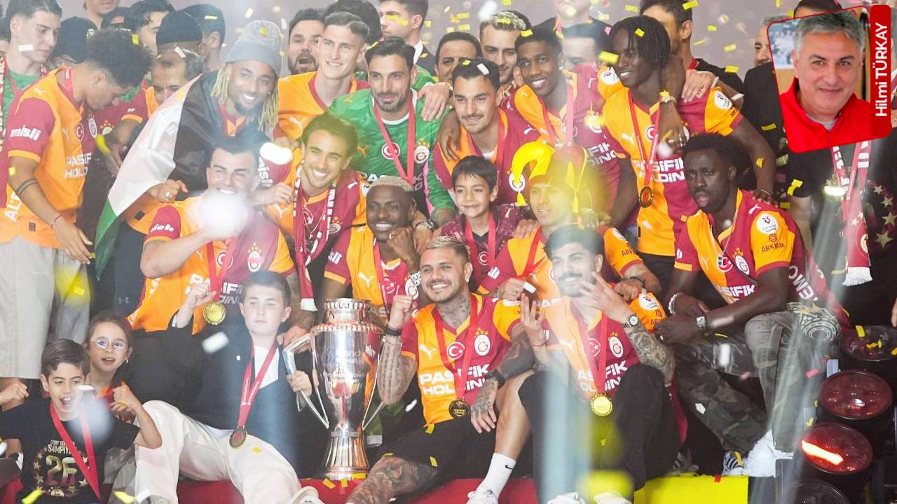 Galatasaray sărbătoarea titlului 26 de la Super Liga la ceremonie la Parcul RAMS