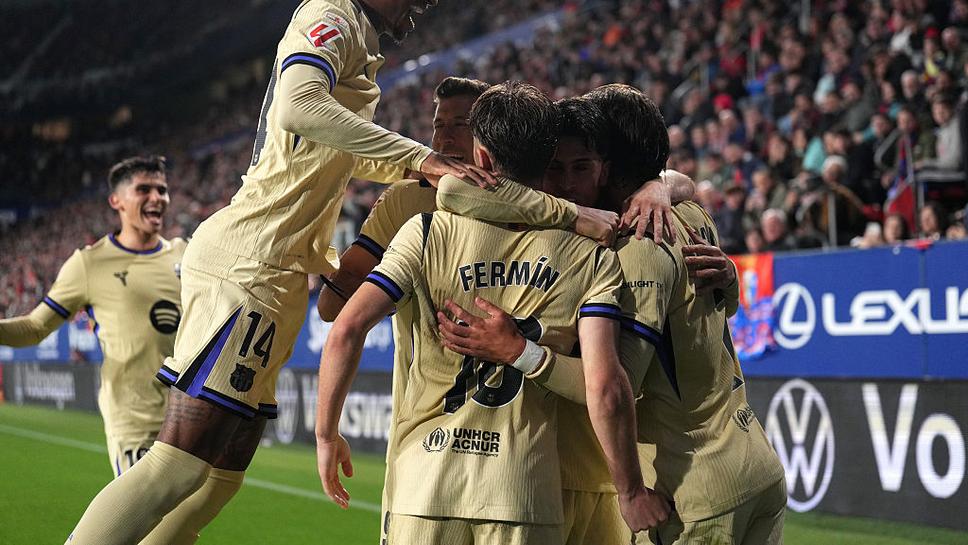 Osasuna 0:0 Barcelona, Catalanii Îndepărtându-se Lent