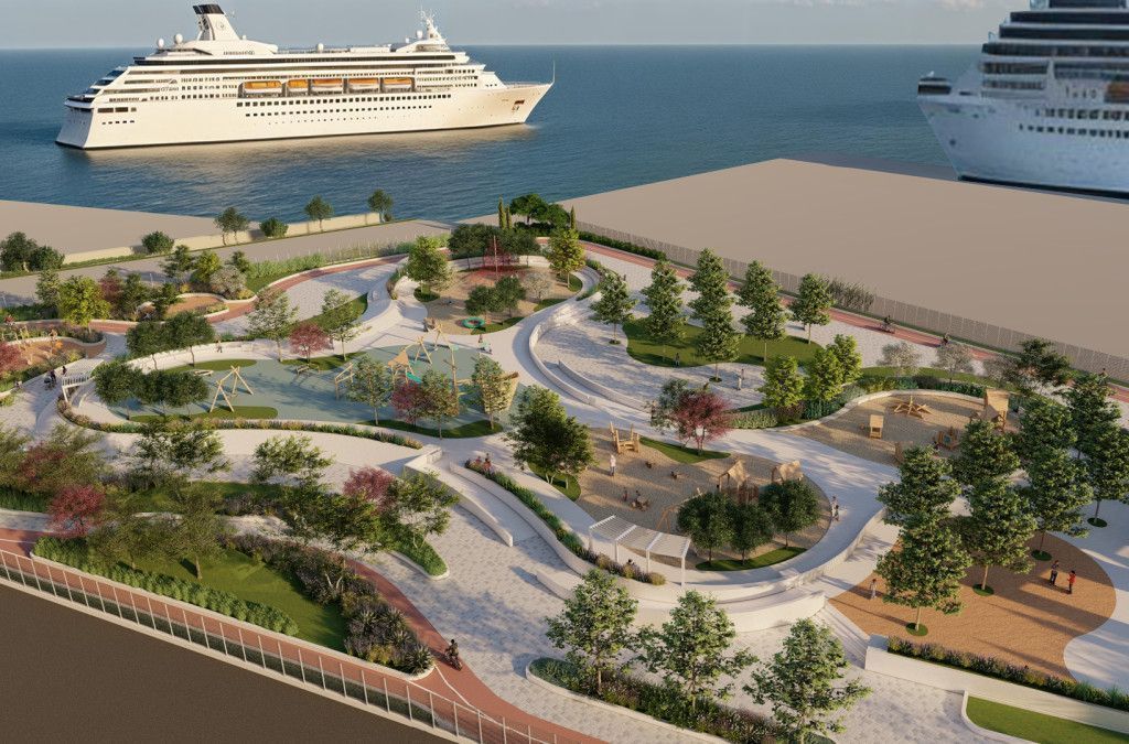 OLP lansează proiectul Parcului Portului Piraeus cu 3,25 milioane de euro în zonă de croazieră