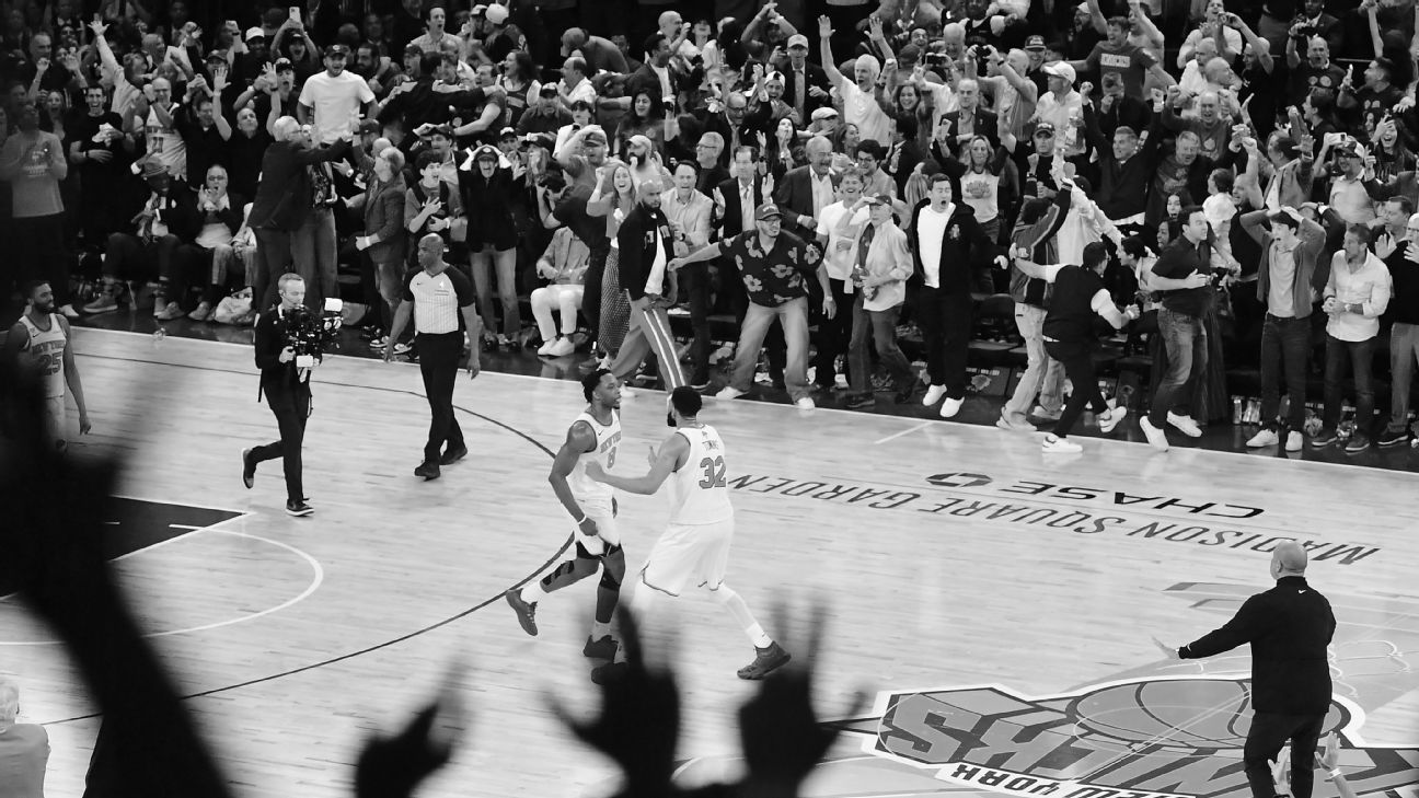 Knicks ștearg un decalaj de 29 de puncte într-o întoarcere istorică