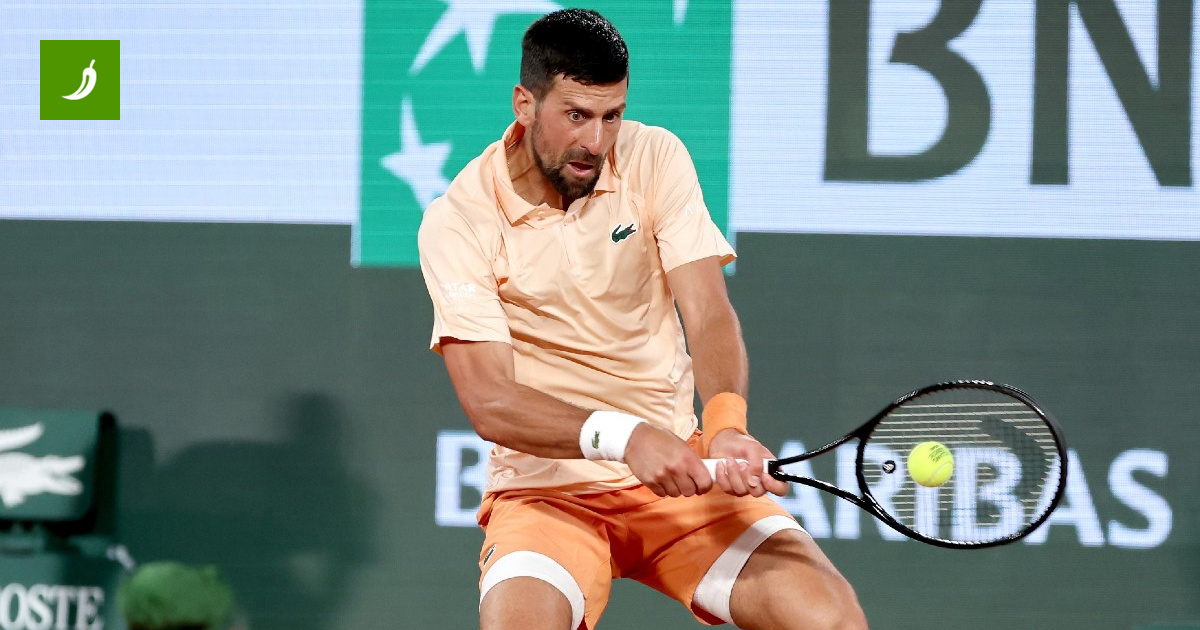 Djokovic învinge gigantul francez Perricard într-un start dificil la Roland Garros
