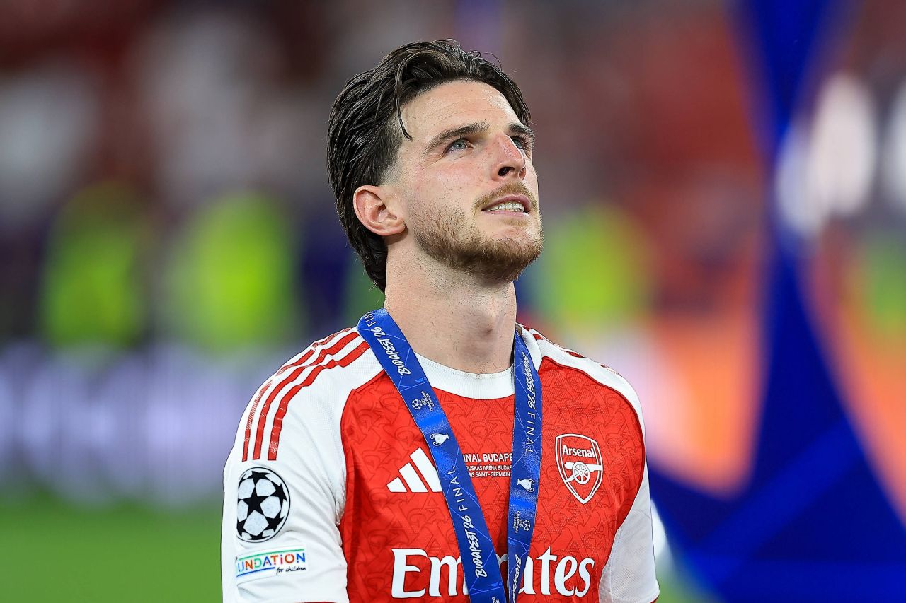 Durere în Budapesta: Reacția lui Rice după penalty-urile ratate de Arsenal