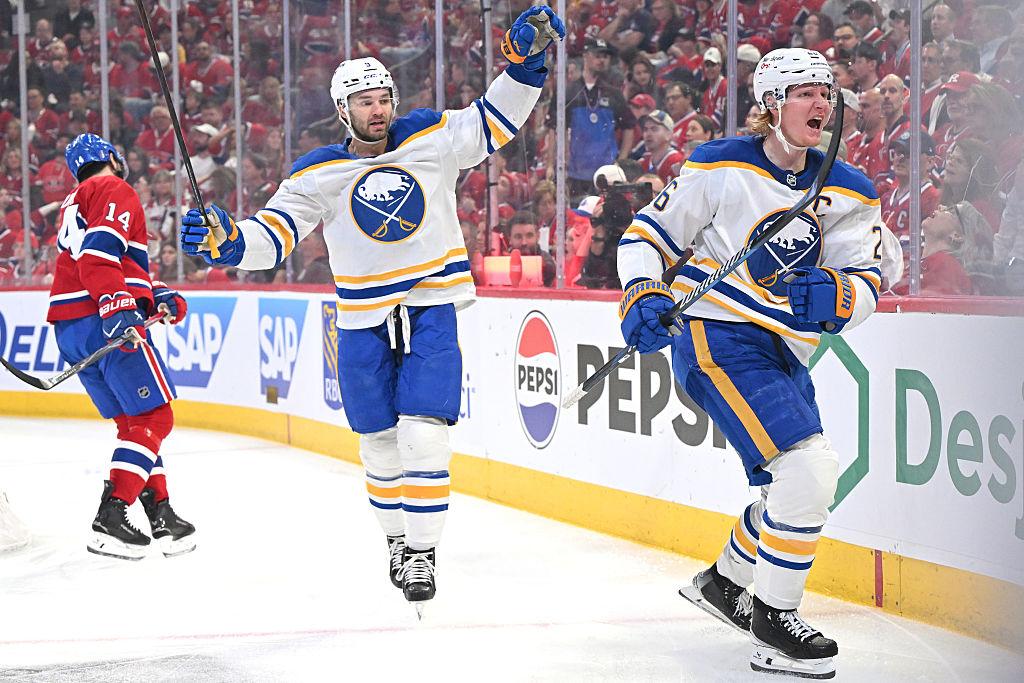 Rasmus Dahlin Scorează Gol și Cu Patru Asistențe la Victoria Buffalo Asupra Montreal