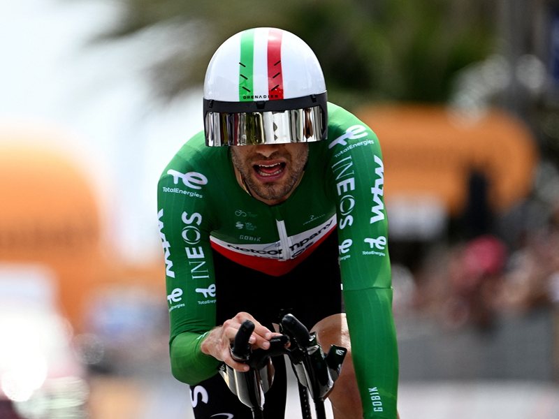 Noul record în traseul cu timp al "Giro d'Italia"