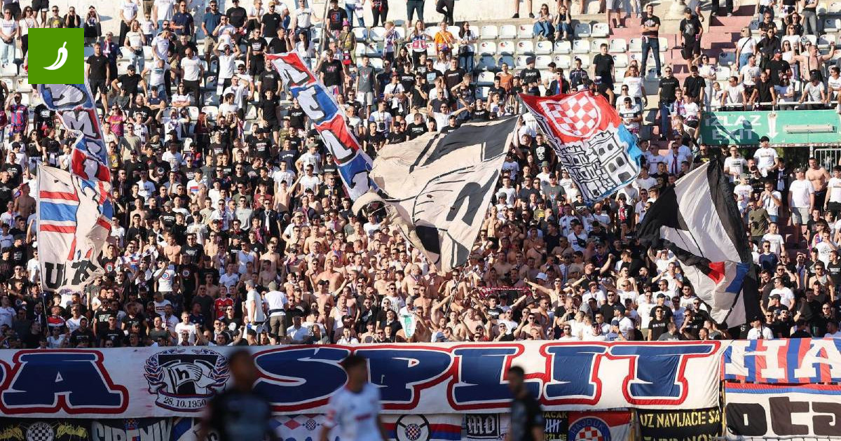 Hajduk încheie sezonul cu victorie și despedală emoțională