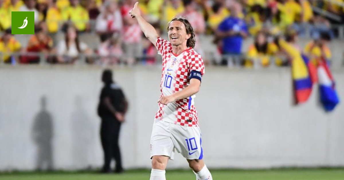 Modrić Conduce Croația La Al Cincilea Mondial