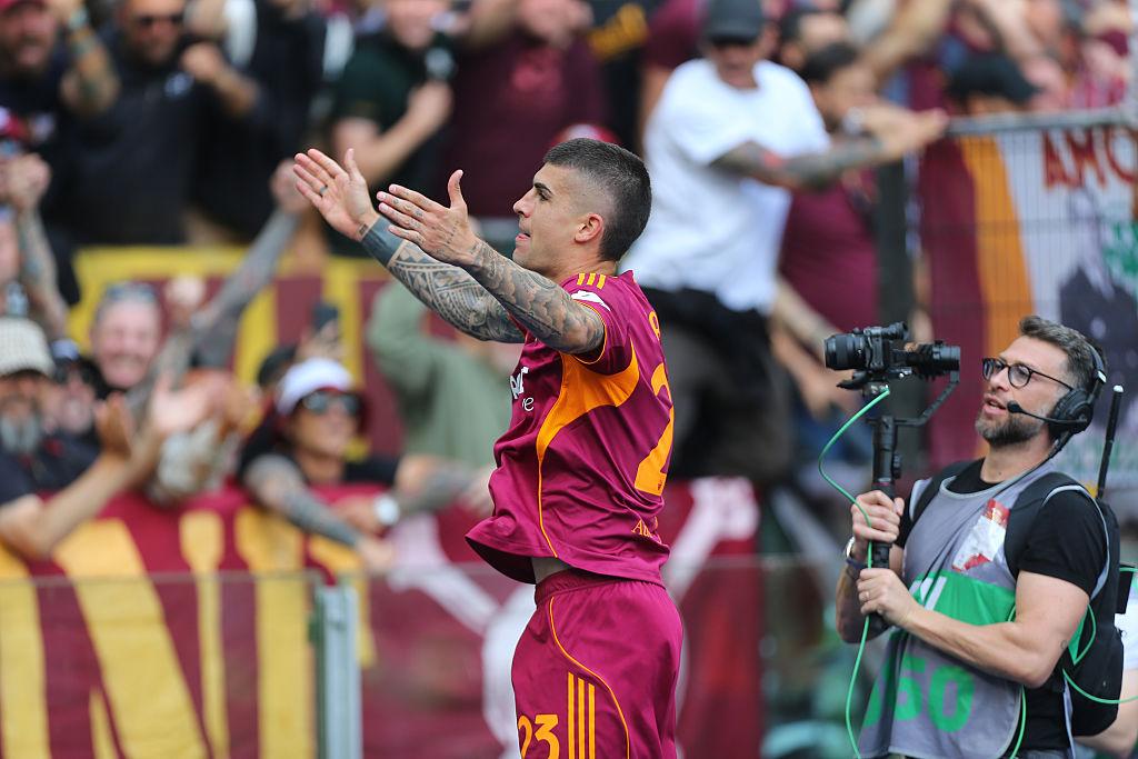 Manchinî dublu pune Lazio și aduce Roma mai aproape de Liga Campionilor
