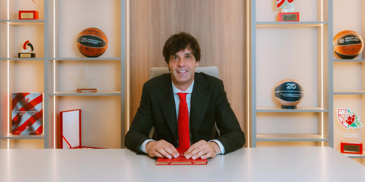 Miloș Teodosic numit nou director sportiv al Crvena Zvezda