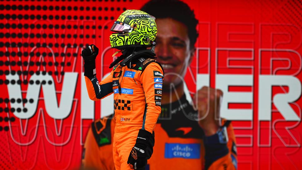 Lando Norris: Bună de a fi înapoi la nivelul maxim!