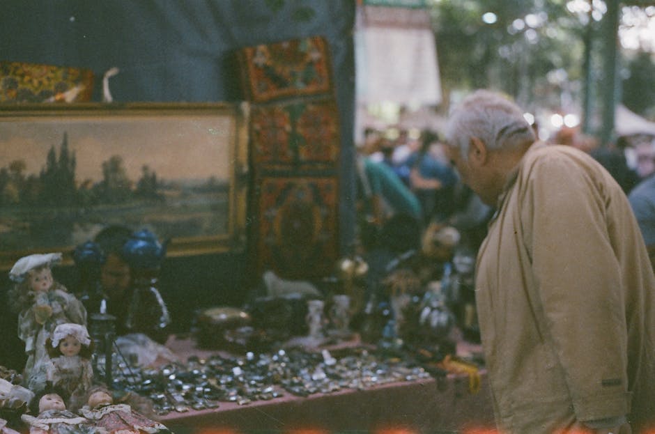Monastiraki Flea Market Athens antiques stalls