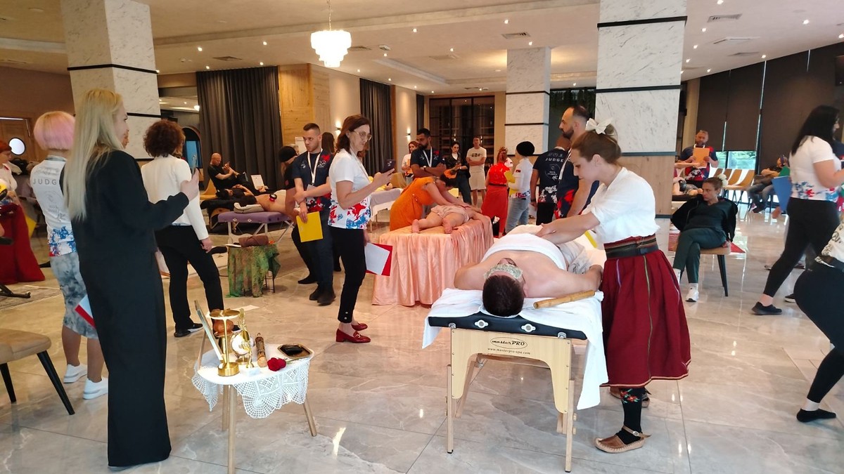 Anđela din Valjevo, Patru Medalii de Aur în Masaj într-un Lună