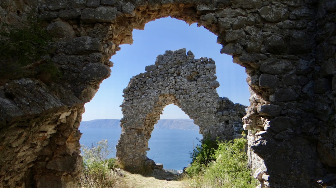 Kotor San Giovanni Church ruins stone walls view